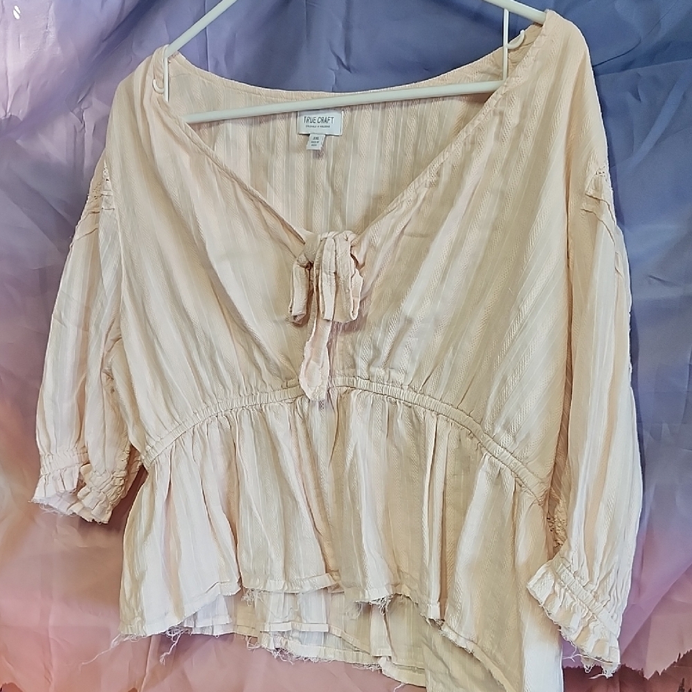 Craft Light Peach Blouse